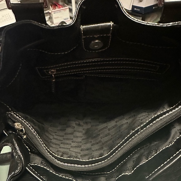 Michael Kors large Brookville tote bag. Gorgeous black pebble leather 15 x 12 - Picture 3 of 10